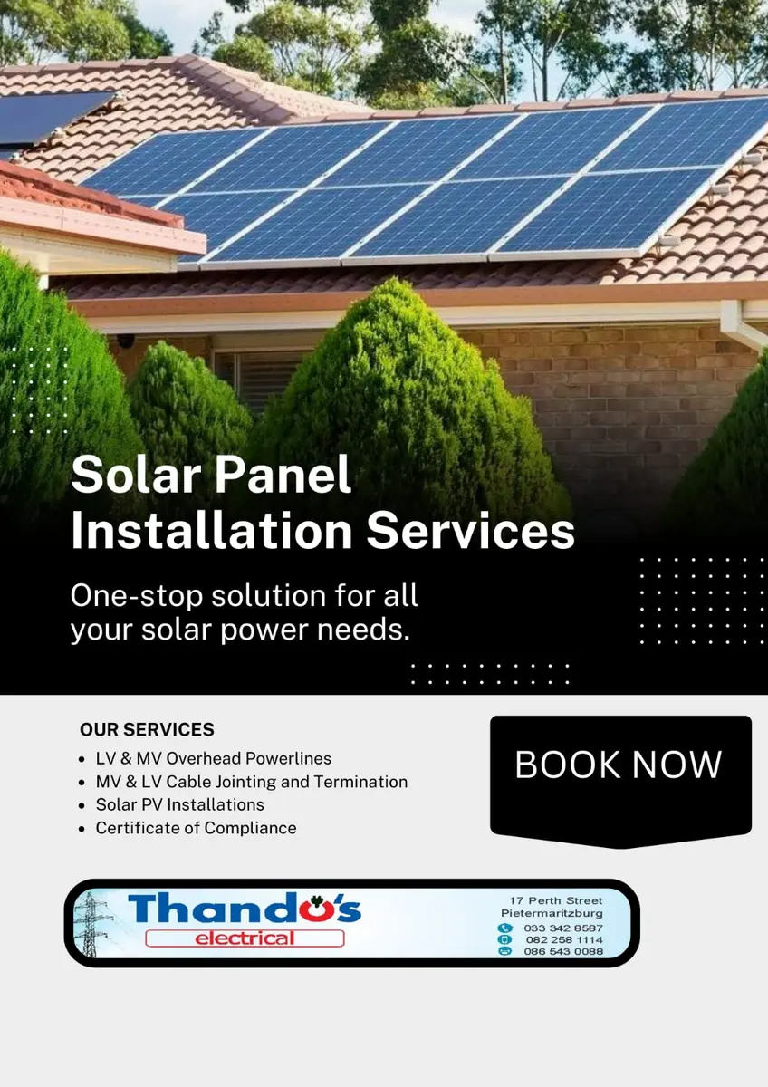 Residential solar installation